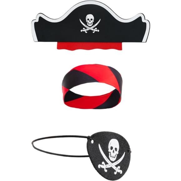 Pirate Costume Kids Pirate Role Play Dress Up Boys Halloween Costume Cosplay - Picture 5 of 6